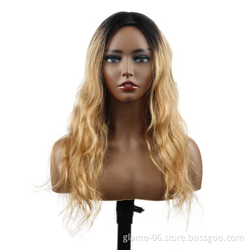 Wholesale Ladies Hair Wigs Lace Frontal Wig Body Wave Hd Swiss Lace Wigs For Women 1BT#27 Ombre Color With Highlights